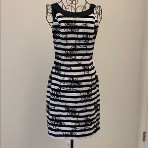 Black and cream Lilly Pulitzer dress